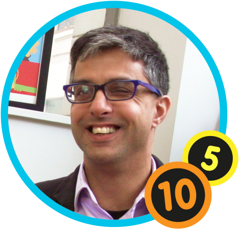 Junaid Mubeen, mathematics expert and Number Skills fan